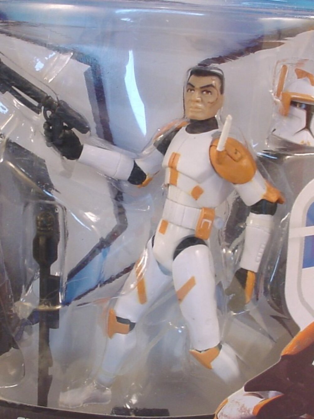 Star Wars The Clone Wars Clone Commander Cody Action Figure In The Original Pack - Picture 2 of 6